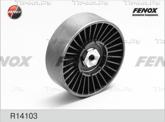 Натяжной ролик (натяжитель) приводного поликлинового ремня Fenox. Артикул R14103