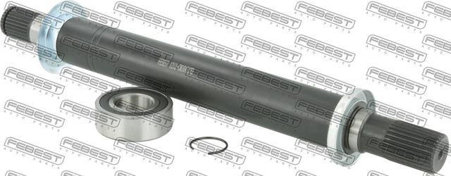 Полуось (привод в сборе, приводной вал) Febest передняя правая для Hyundai Santa Fe III 2012-2012. Артикул 1212-CM10AT2WD