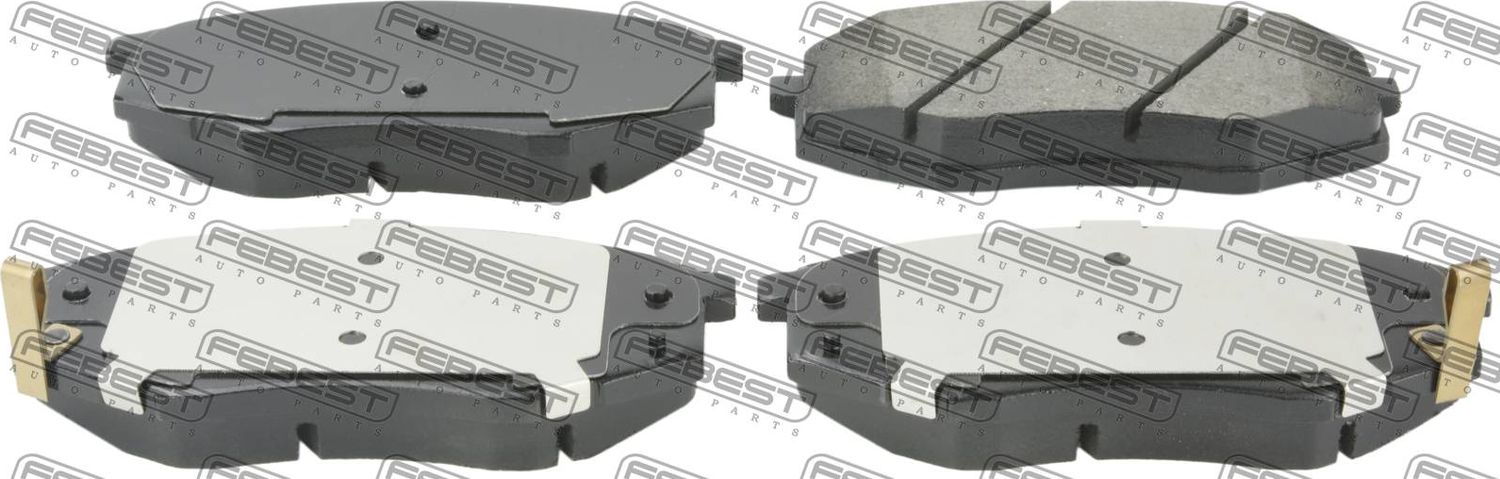 Тормозные колодки Febest. Артикул 1201-IX35F
