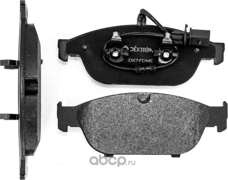 Колодки тормозные передние (Dextrim). Артикул DX7FD145