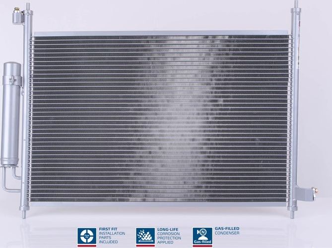 Радиатор кондиционера (конденсатор) Nissens (алюминий). Артикул 940064