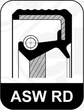 Сальник, уплотнительное кольцо Elring для Citroen Jumpy III 2016-2025. Артикул 153.740