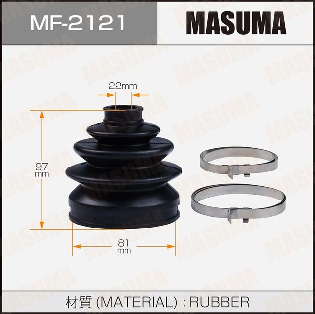 Пыльник ШРУСа наружный Masuma передний для Subaru Legacy II 1994-1999. Артикул MF-2121
