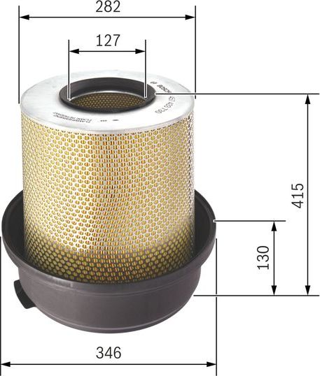 Воздушный фильтр Bosch. Артикул 1 457 433 730