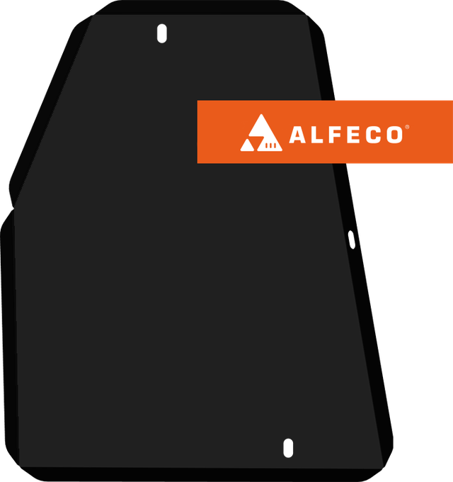 Защита Alfeco для топливного бака (правый) Chery Tiggo 8 Pro Max 4WD 2022-2026. Артикул ALF.02.27