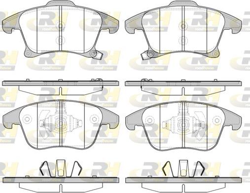 Тормозные колодки RoadHouse. Артикул 21249.22