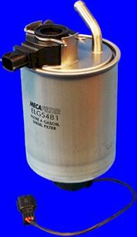 Топливный фильтр MecaFilter. Артикул ELG5481
