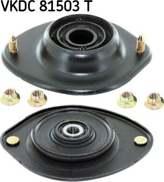 Опоры амортизатора (стойки) SKF Twin Pack передние для Mitsubishi Colt III (C50) 1988-1992. Артикул VKDC 81503 T