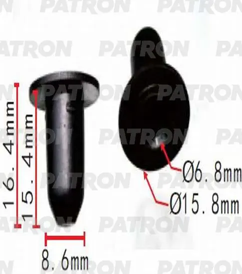 Втулка распорная (Patron). Артикул P37-0238