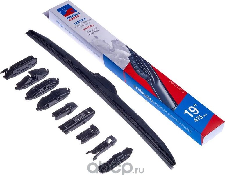 Щетка стеклоочистителя (Double Force). Артикул DFHY19