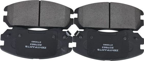 Тормозные колодки Zentparts. Артикул Z07883