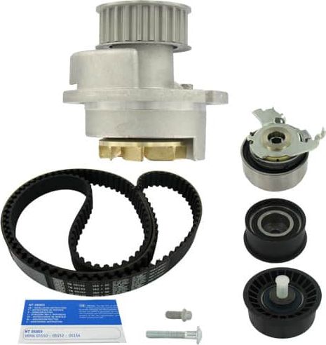 Помпа (водяной насос) с комплектом ремня ГРМ SKF. Артикул VKMC 05152-2