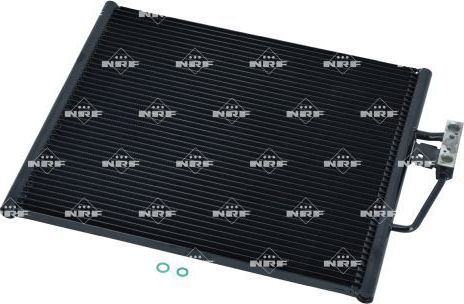 Радиатор кондиционера (конденсатор) NRF EASY FIT для BMW 5 IV (E39) 1995-2004. Артикул 35587