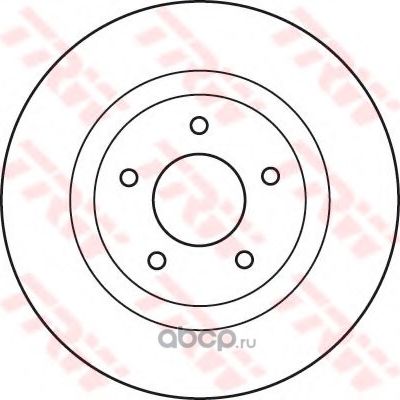 Тормозной диск Patron передний для Nissan X-Trail T31 2007-2013. Артикул PBD7001