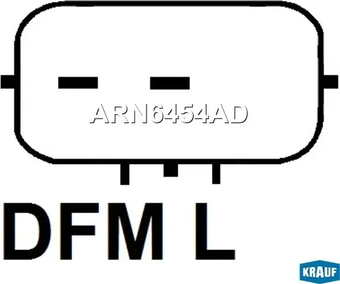 Регулятор генератора (Krauf). Артикул ARN6454AD