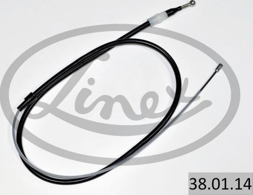Трос ручника (тросик ручного тормоза) Linex. Артикул 38.01.14