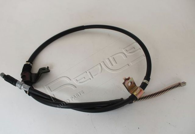 Трос ручника (тросик ручного тормоза) RED Line левый для Mitsubishi Pajero II 1990-2000. Артикул 49MI007