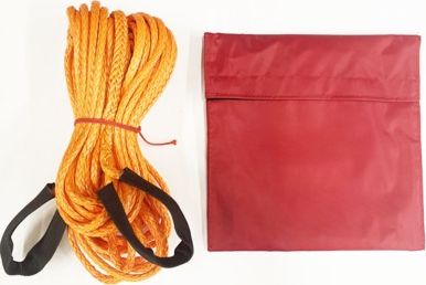 Удлинитель троса лебёдки RUS 6 мм 15 м. Артикул BT-06/15-OR-BAG