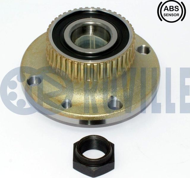 Ступичный подшипник (комплект) Ruville задний для Fiat Marea 1996-1998. Артикул 220330