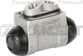 Тормозной цилиндр Zekkert (алюминий) задний правый/левый для Hyundai Accent II 2000-2006. Артикул ZD-1221