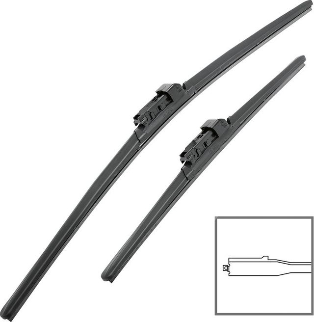 Щетки стеклоочистителя (дворники) Heyner передние для Audi S3 II (8P) 2006-2013. Артикул 020200