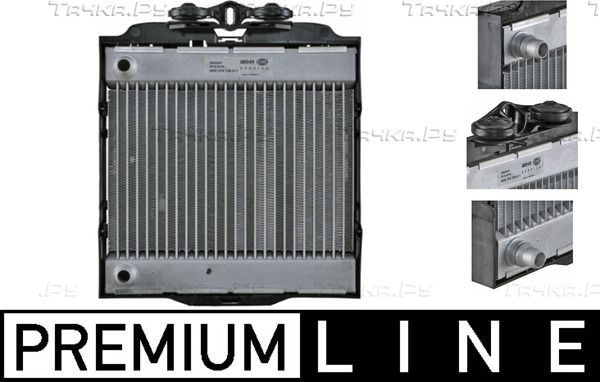 Радиатор охлаждения двигателя Mahle Premium передний правый для BMW 6 III (F06/F13/F12) 2011-2018. Артикул CR 922 000P