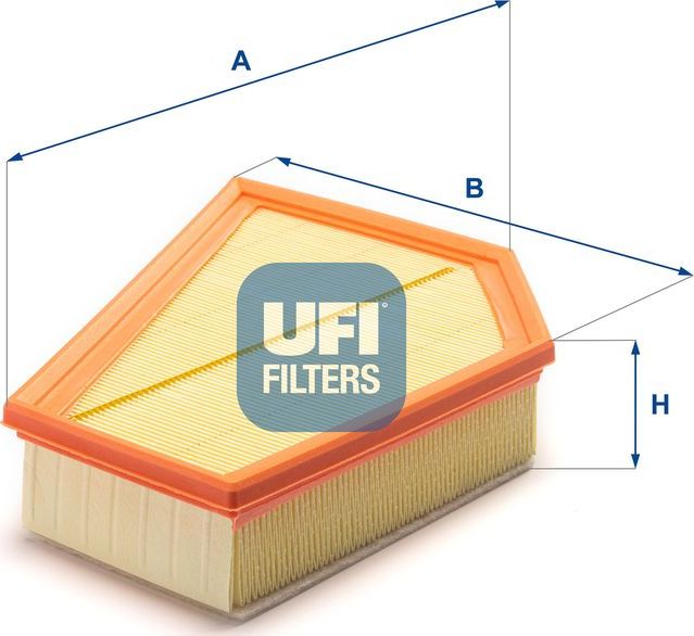Воздушный фильтр UFI. Артикул 30.349.00