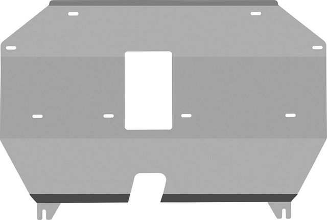 Защита алюминиевая NLZ для картера и КПП Lixiang L7 2024-2026. Артикул NLZ.28.01.030A