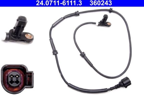 Датчик ABS ATE задний для Ford Galaxy I 2002-2006. Артикул 24.0711-6111.3
