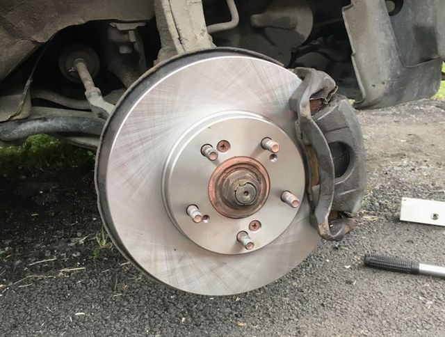 Тормозной диск Sangsin Hi-Q передний для Honda Shuttle I 1994-2004. Артикул SD4101