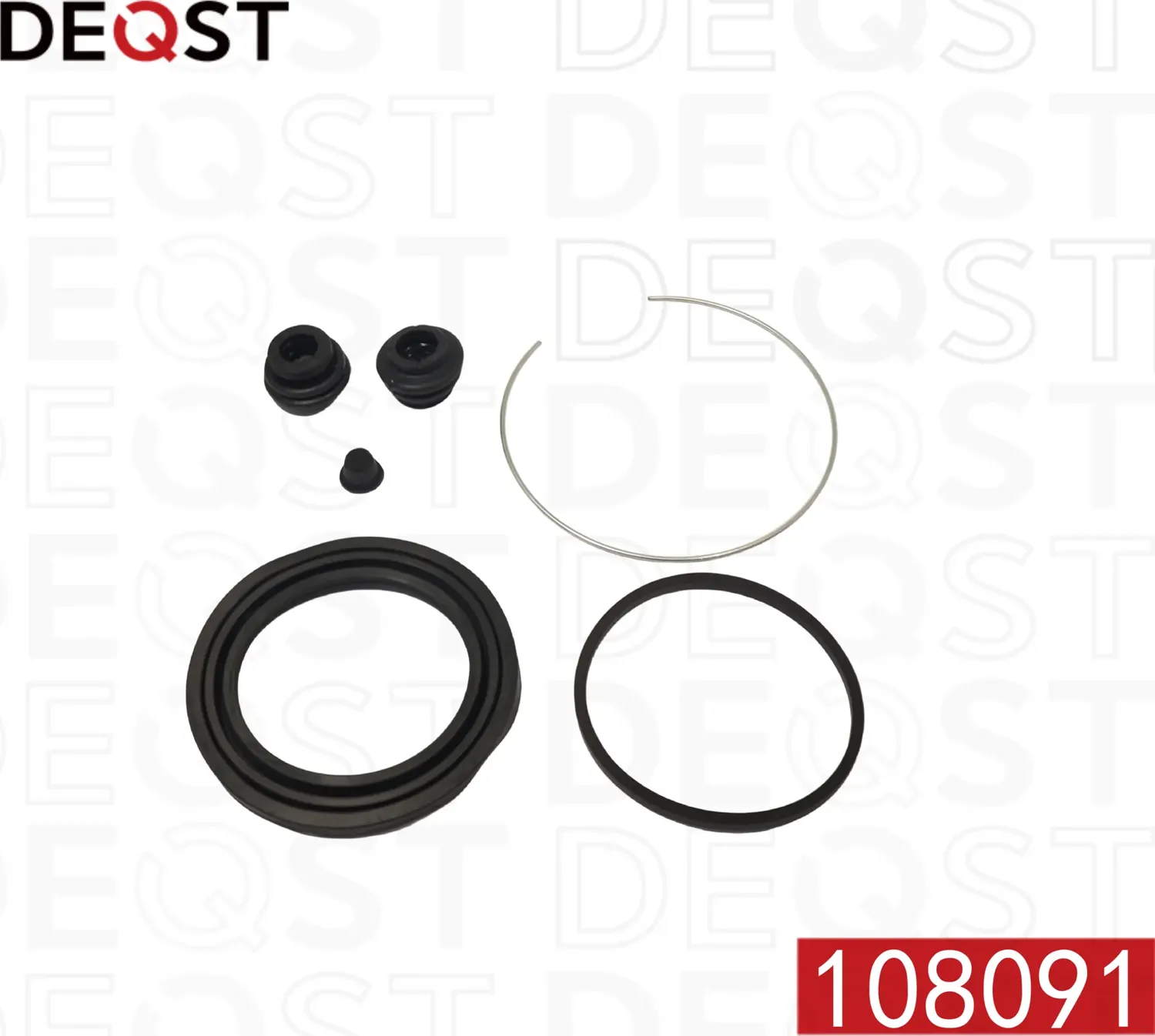 Ремкомплект тормозного суппорта переднего (для поршня O 63 mm, суппорт Advics). (Deqst). Артикул 108091