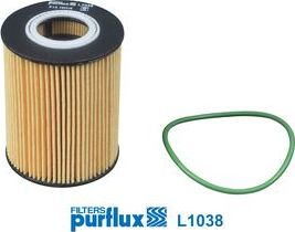 Масляный фильтр Purflux. Артикул L1038