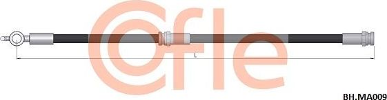 Тормозной шланг Cofle. Артикул 92.BH.MA009