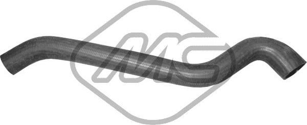 Патрубок радиатора (системы охлаждения) Metalcaucho нижний для Opel Astra F 1991-1999. Артикул 08012