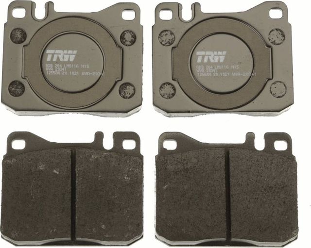 Тормозные колодки TRW COTEC передние для Mercedes-Benz W123 1977-1985. Артикул GDB264