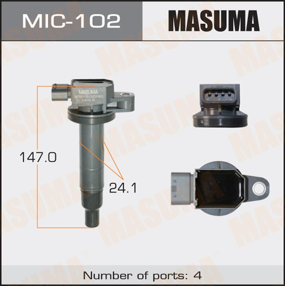 Катушка зажигания Masuma. Артикул MIC-102