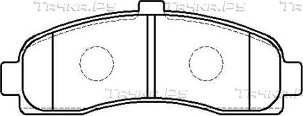Тормозные колодки HSB. Артикул HP9055
