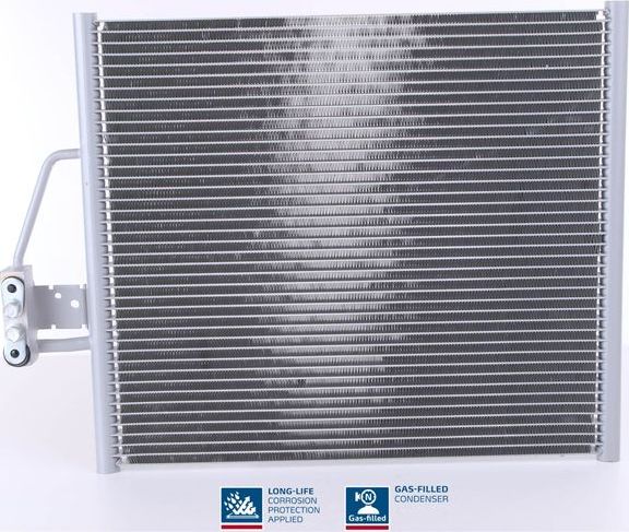 Радиатор кондиционера (конденсатор) Nissens (алюминий). Артикул 94274