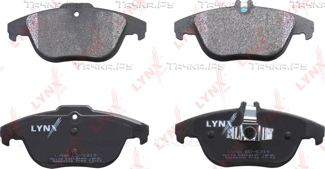 Тормозные колодки LYNXauto. Артикул BD-5319