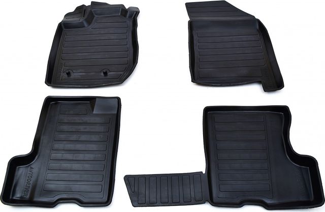 Коврики резиновые Avtodriver для салона Lada Xray (с холодильником) 2015-2026. Артикул ADRAVG054