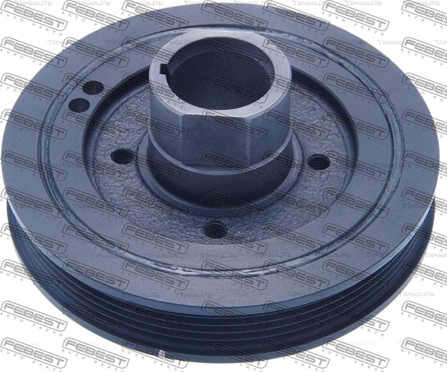 Шкив коленвала Febest для Toyota Hilux VI 1995-2005. Артикул TDS-3RZFE