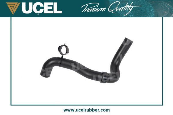 Патрубок радиатора (системы охлаждения) Ucel верхний для Dacia Duster I 2010-2018. Артикул 15689