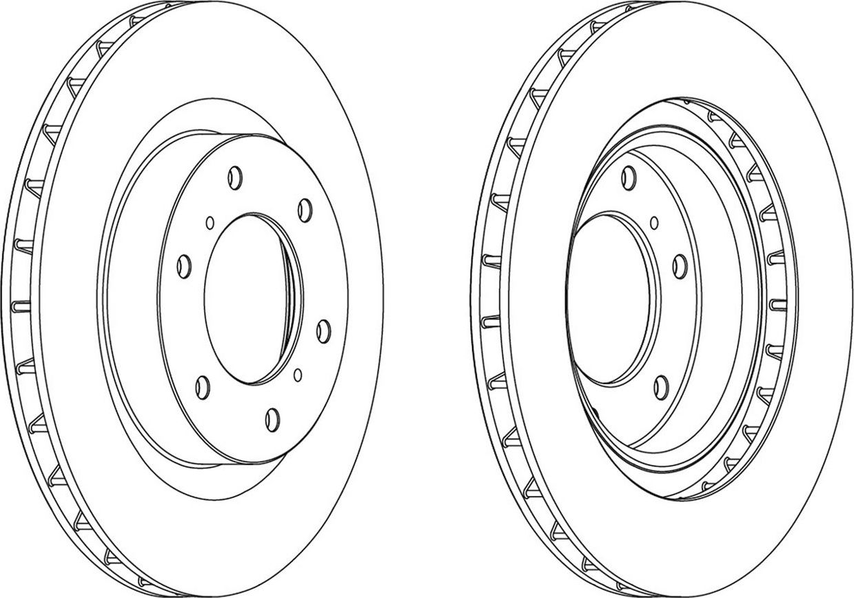 Тормозной диск Ferodo Premier. Артикул DDF1757C
