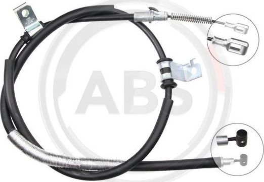 Трос ручника (тросик ручного тормоза) ABS. Артикул K16998