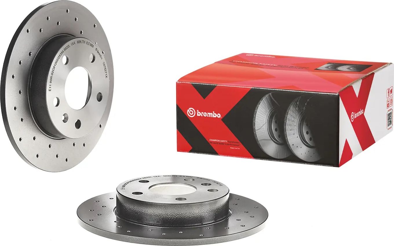 Тормозной диск Brembo XTRA LINE - Xtra. Артикул 08.7627.1X