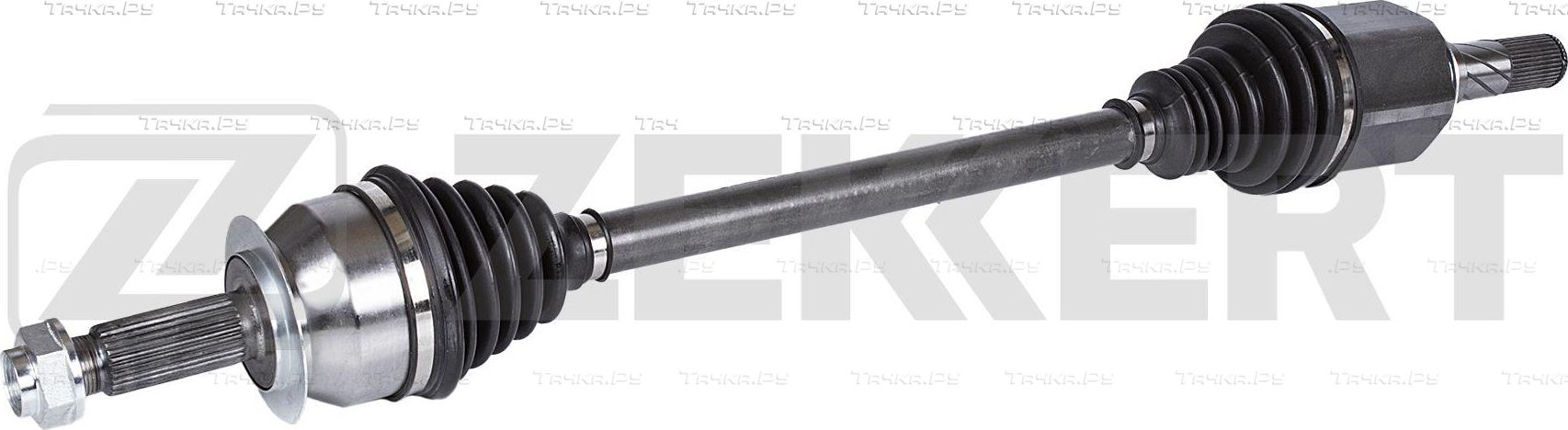 Полуось (привод в сборе, приводной вал) Zekkert. Артикул AW-5646
