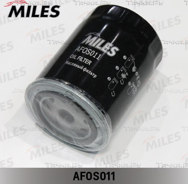 Масляный фильтр Miles для Audi A4 III (B7) 2002-2009. Артикул AFOS011