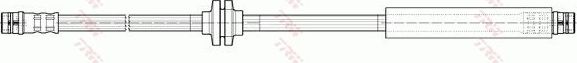 Тормозной шланг TRW. Артикул PHA449