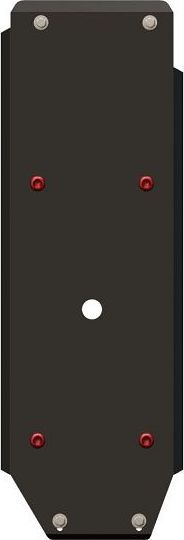 Защита Шериф (4 мм) для топливного бака Mitsubishi L200 IV Triton 2006-2015. Артикул 14.1147 V1