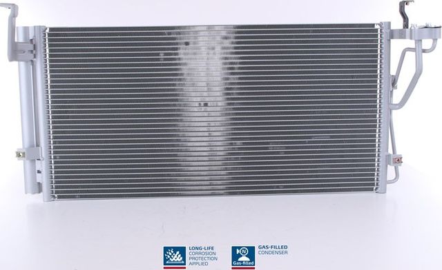 Радиатор кондиционера (конденсатор) Nissens (алюминий). Артикул 940552